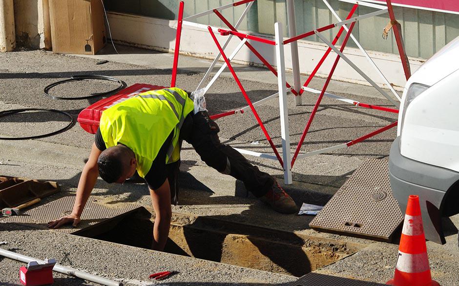 travaux assainissement Ermont