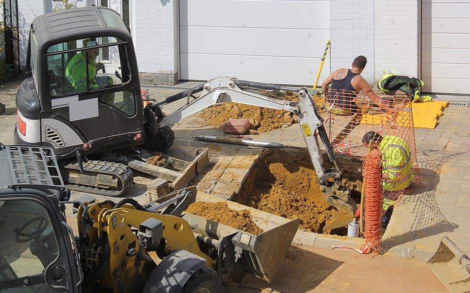 travaux assainissement Ermont